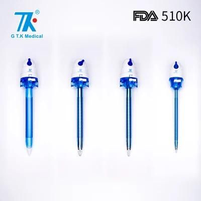 FDA 510K CE Certificate Optical Trocar and Bladed Trocar for Endoscopic Procedures
