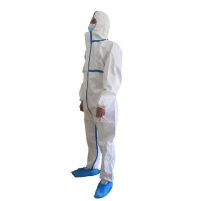 Wholesale Isolation Gown Coverall Disposable Protective Clothing Safety Disposable Coverall