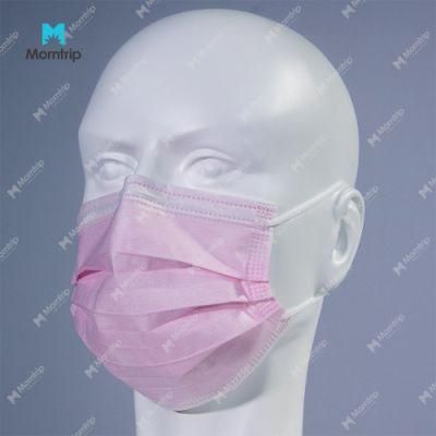Fast Delivery Disposable Dustproof Protective 3-Ply Medical Hypoallergenic Face Mask