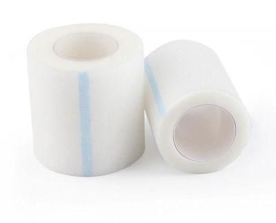 Hypoallergenic Transparent Perforated CE FDA Surgical Medical Nonwoven PE Tape