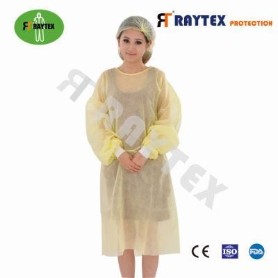 Disposable PP/SMS/Microporous Non Woven Surgical Gown