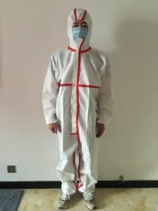 Disposable Protective Clothing Non-Porous Ventilation Block Non-Woven Fabric Infeetion Anti-Dust Isolation Clothing Uniforms