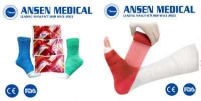 Ansen Medical Orthopedic Casts Polyester Fiberglass Orthopedic Casting Tape