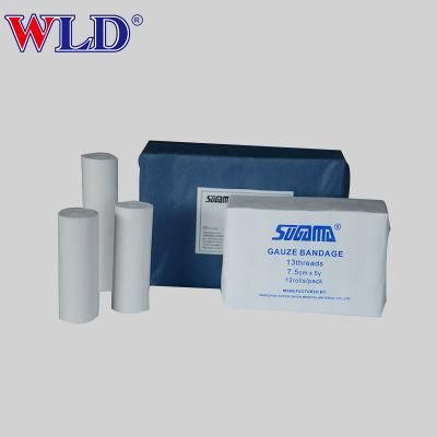 High Quality 100 Cotton Fiber Bandage Gauze Roll Surgical Sterile Hemostatic Gauze Bandage