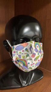 Made in China Customized Fashion Logo Good Quality Products Disposable Printed Face Mask