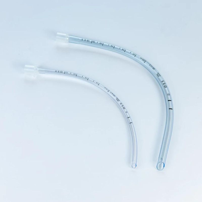 Disposable CE ISO Medical Reinforced Endotracheal Tube Cuffed Et Uncuffed