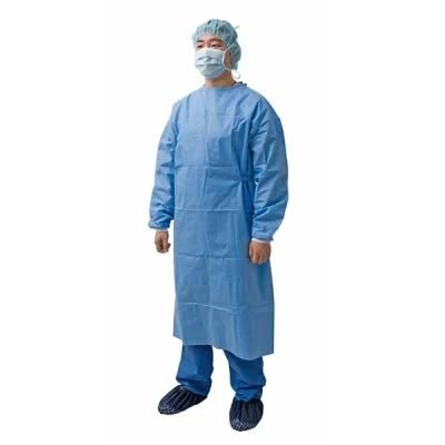 Medical Supply Sterilized Hospital Operating Theater Disposable Surgical Gowns PP SMS Non Woven