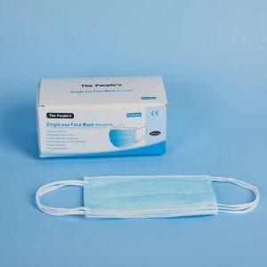 White List Manufacturer 3 Ply En 14683 Type Iir Surgical Mask Disposable Face Mask Non-Sterile