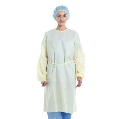 Disposable Non-Woven Protective Sterile Medical Surgical Gown Contact Gown