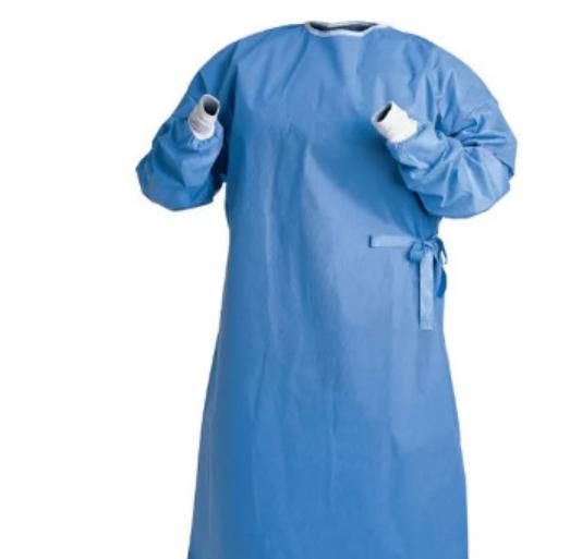 CE and ISO13485 Certified Medical Use Disposable Surgical Gown Reinforced