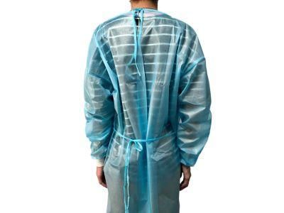 Fumo Insulation Visitor Non Woven Polypropylene Barrier Laminated Disposable Isolation Gowns Waterproof