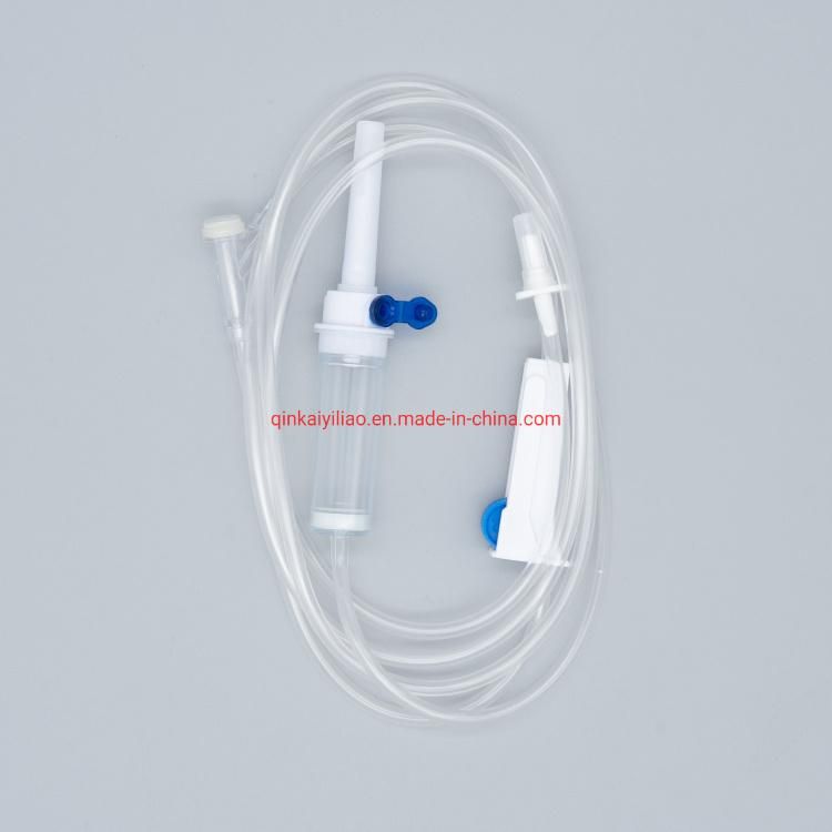 Medical Disposable Transfusion Infusion Set with Sterile Luer Slip Ce and ISO