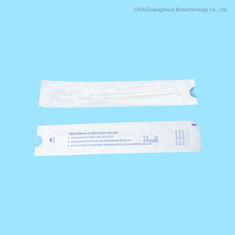 Disposable Sterile Viral Sampling Sample Collection Swab Flocked Swabs Sticks