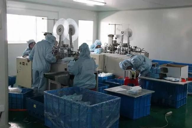 Disposable Head Cover Mob Cap Hat Hair Net Non Woven Anti Dust White