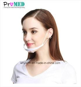 Hotel, SPA, Restaurant, Food service PET/PC/PLASTIC transparent face mask, Chef mask, chef face mask