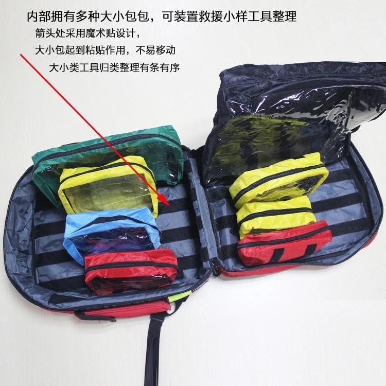 New Fashionable First Aid Backpack for Travel Big Capacity Aid Backpack