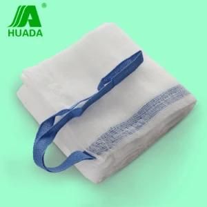 100% Cotton Sterile X-ray Abdominal Pad/Gauze Swab Lap Sponges with Ce and FDA