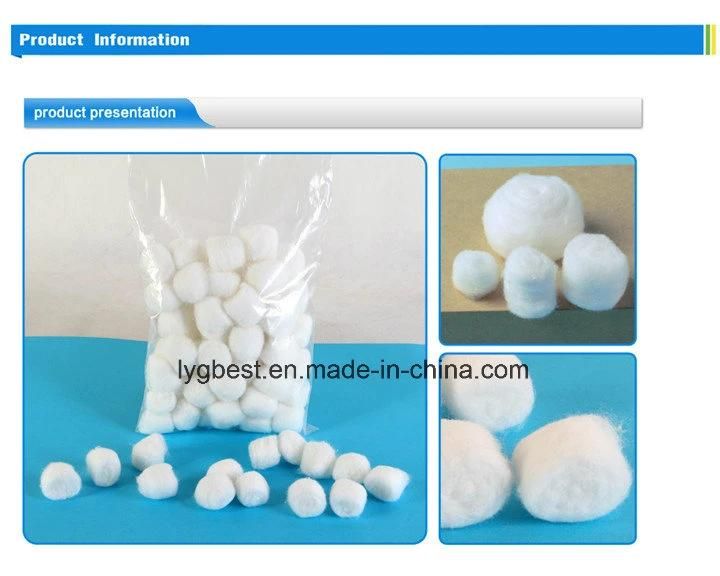 Medical Surgical Dressing Aborbent Cotton Ball for Sale