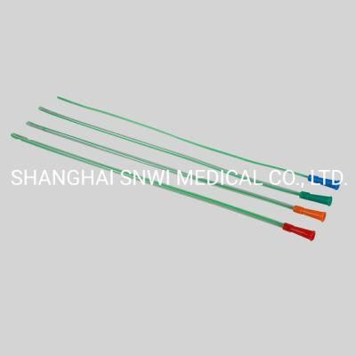 High Quality Medical Grade PVC Plastic Sterile Disposable Nelaton Catheter