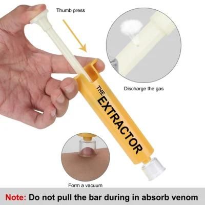 Medical Venom Extractor with Supplies for Outdoor Hiking Camping