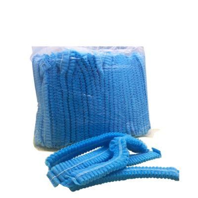 Disposable Non Woven Mob Cap / Clip Cap / Hairnet / Non-Woven Caps