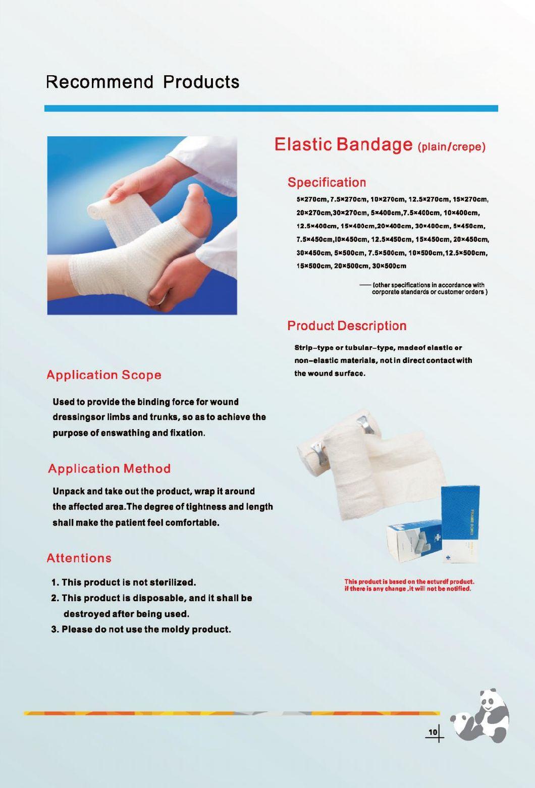 Disposable Elastic Bandage White Color High Quality Bandage