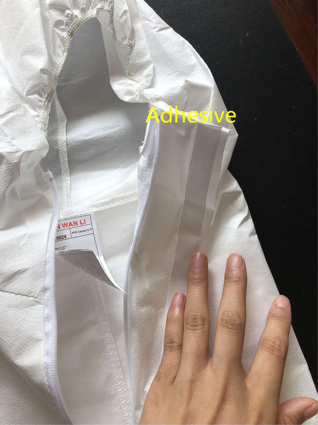 Disposable Chemical Protection Garments for Mining Antistatic Breathable Workwear
