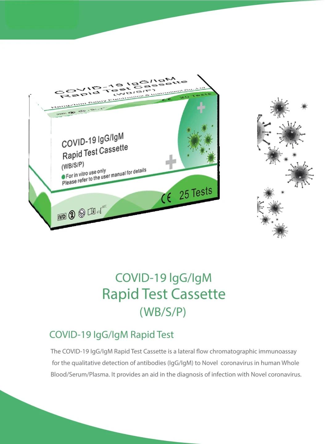 Lgg/Igm Disposable Rapid Test Cassette