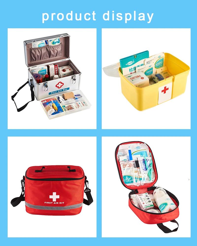 First Aid Kit for Car, 10-Person Workplace or Home