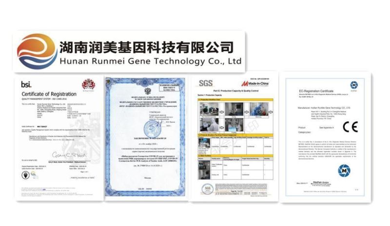 Test Kits with Collection Nasal Swab and Biohazard Specimen Bag