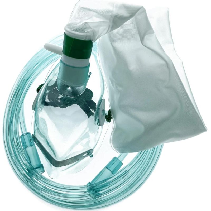 Hospital Equipment Oxygen Mask/Nebulizer Mask/CPR Mask/Face Mask with Cushion Wholesale
