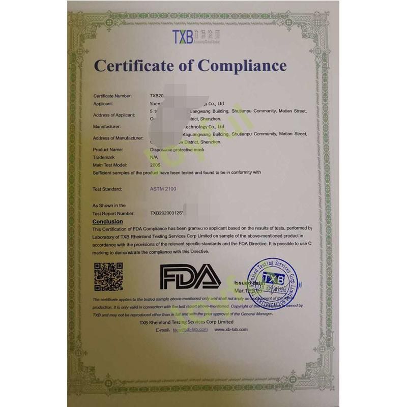China in Stock 3 Ply Non Woven Disposable Medical Surgical Face Mask Protective Face Mask
