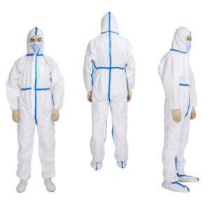 Hot Selling Waterproof Disposable Medical Safety Protective Clothing