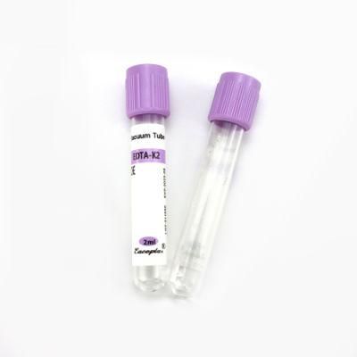 Siny Wholesale Purple Vacuum Blood Collection Tube EDTA K2 K3 Tube Whole Blood Tube