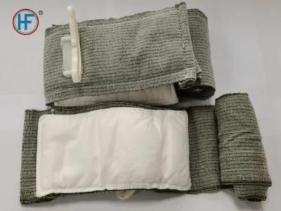 Medical Compression Bandage with Stop Bleeding Pad Emergency Bandage 10cm X 4m
