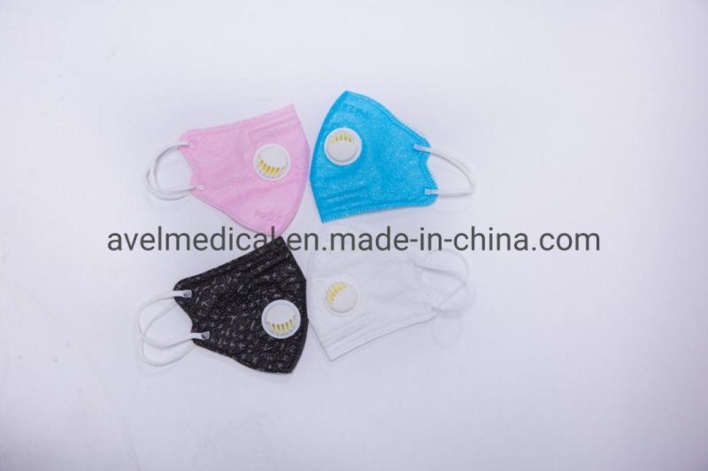 Factory Pm2.5 Earloop Valve FFP1 Folded Dust Mask