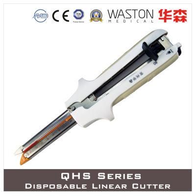 Reloadable Two Double Rows Ce ISO Certificated Disposable Linear Cutter Stapler