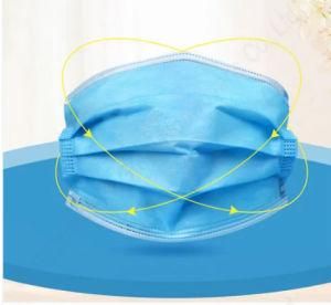 Wholesale Sterile Sugical Mask, 3ply Disposable Face Cover, Meidical Use, Nonwoven Mask, Fast Shipping