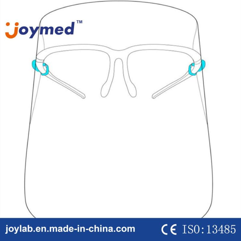 Personal Face Shield Visors Protective Face Shield with Eye Glass