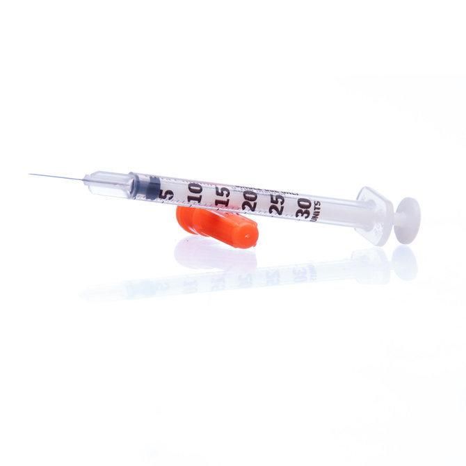 Qinkai Medical Top Quality Disposable Insulin Syringe 1&0.5&0.3ml with CE