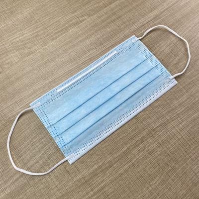 Disposable Protective 3-Ply Nonwoven Face Mask
