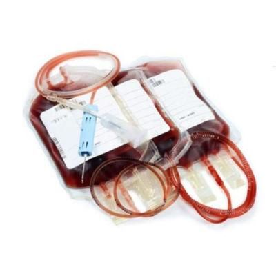 Wego Disposable Singe Double Triple Quadruple Medical Blood Collection Transfusion Bag