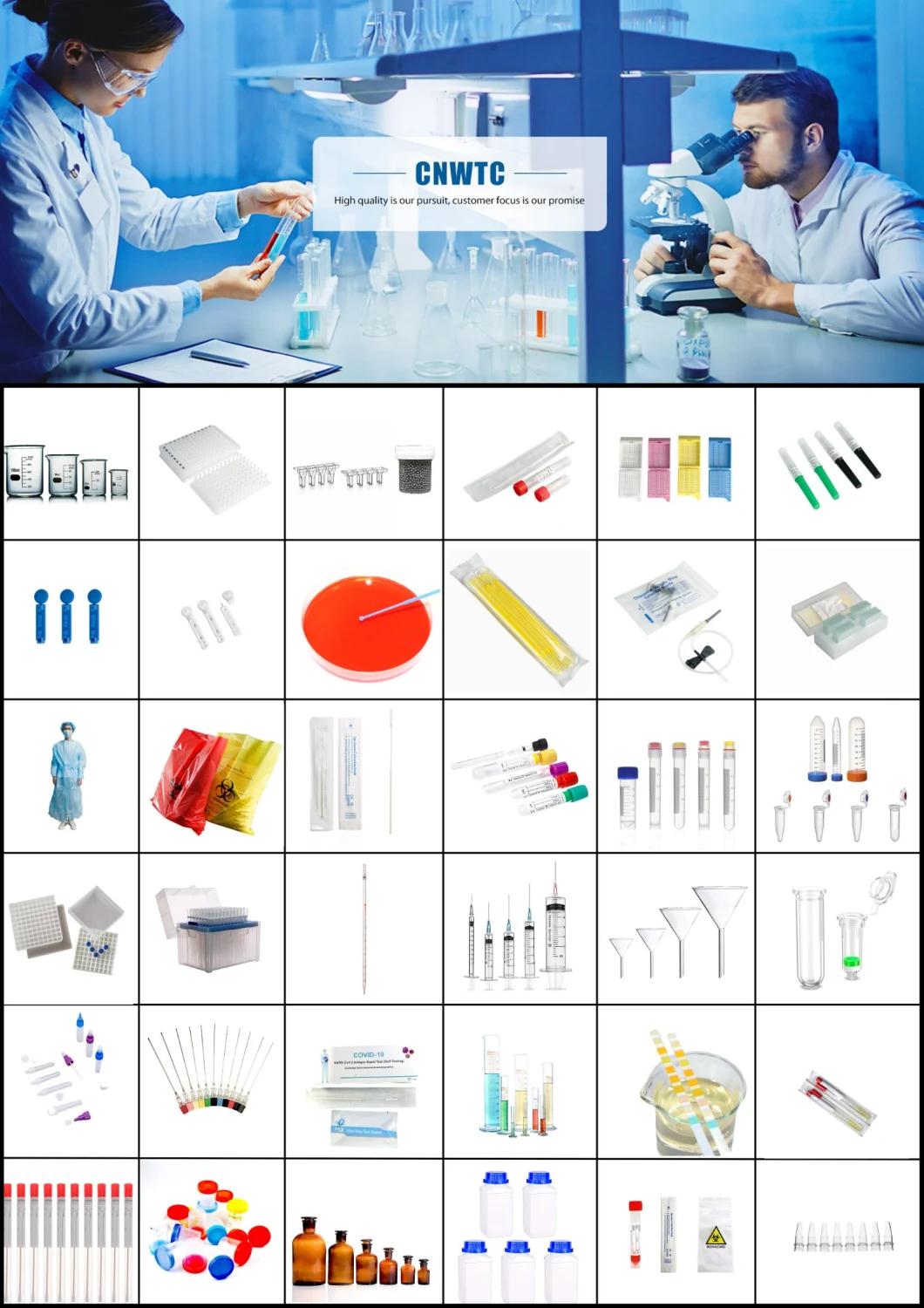 Laboratory Disposables Plastic Squard Embedding Cassette Tissue with CE ISO