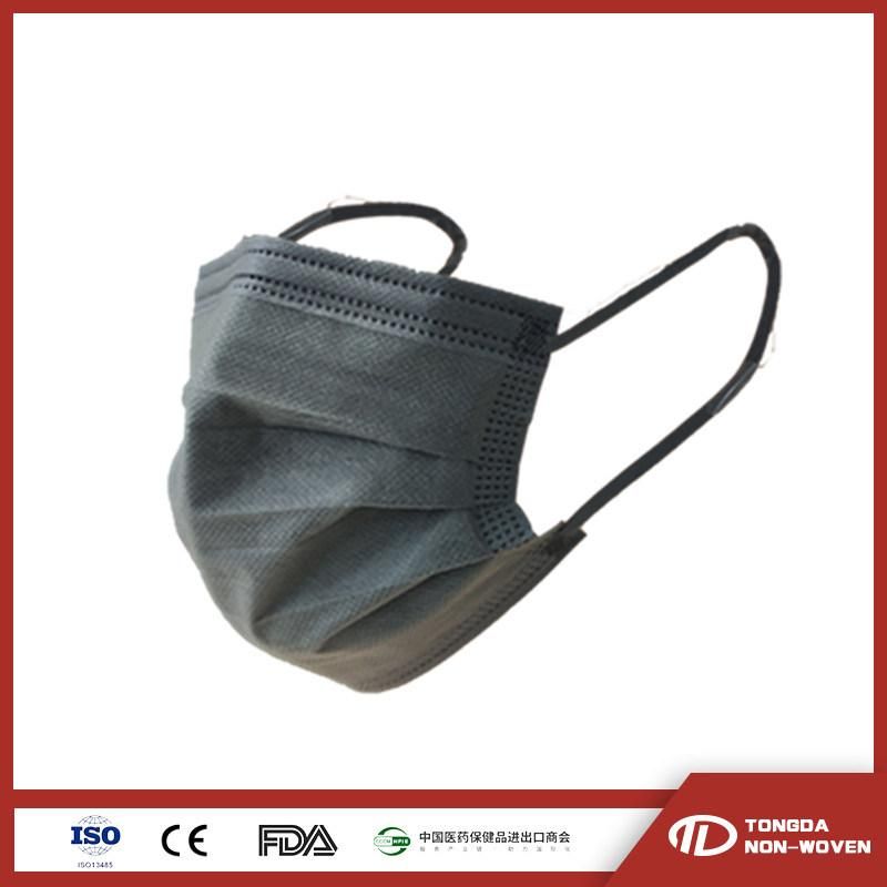 Fashion Disposable Grey Color PP Face Masks