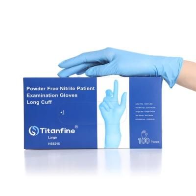 Factory Price High Quality Powder-Free Disposable Nitrile Rubber Gloves