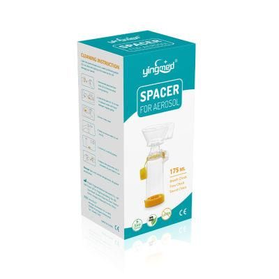 175ml Infant Pediatric Adult Mdi Spacer Aero Chamber with Silicone Mask