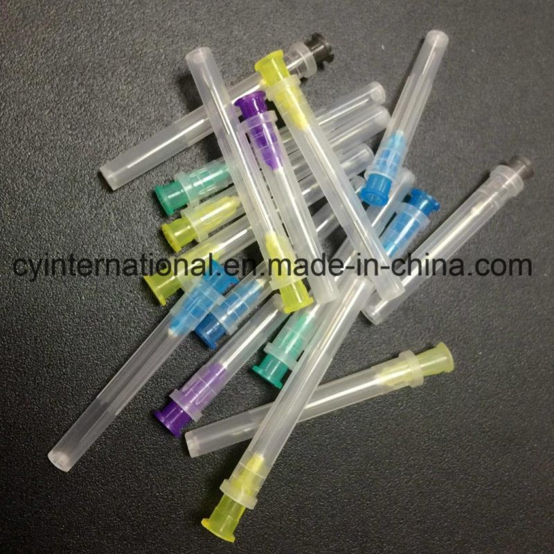 Sterile Hypodermic Needle Syringe Needle 24G for Hospital with Ce