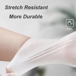 Cheap High Quality White Non-Toxic Flexible Dustproof Disposable Examination Protective Hand Gloves for Protective