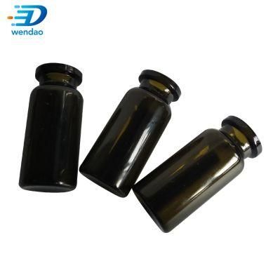 Customized 10ml Clear USP Type I Neutral Pharmaceutical Crimp Top Tubular Glass Vial with Caps