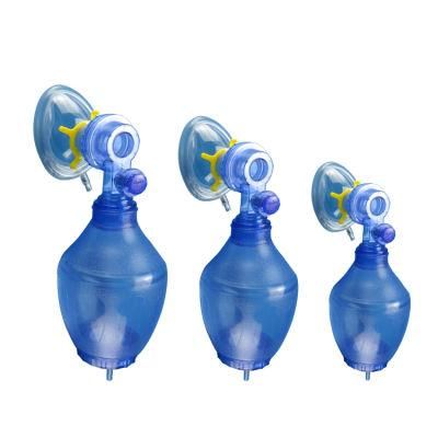 Disposable Blue PVC Resuscitator for Medical Use